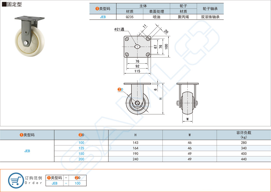 固定型重載型腳輪在辦公椅子的應(yīng)用方案