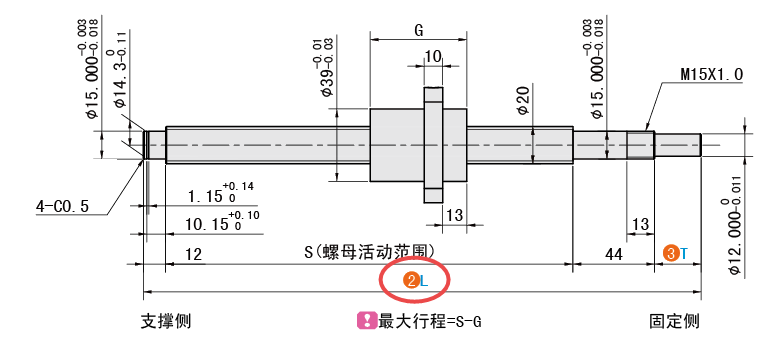 L（總長）