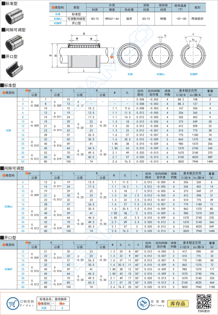 直線軸承-標(biāo)準(zhǔn)型1