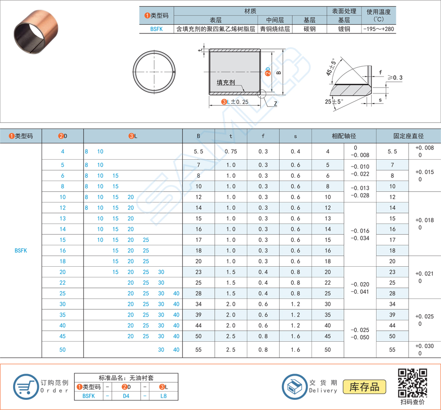 無(wú)油襯套的制造成本如何控制