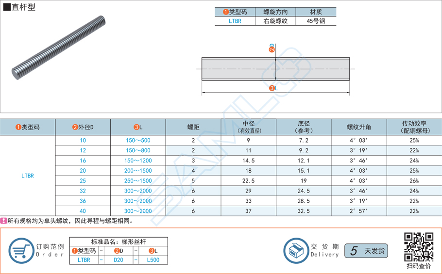 梯形絲桿與滾珠絲桿的區(qū)別是什么