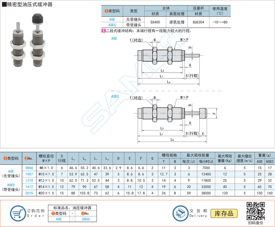 如何正確安裝精密型油壓式緩沖器